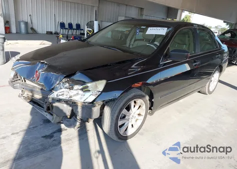 2007 Honda Accord 3.0 Ex из США, поврежденный, VIN 1HGCM66597A001029